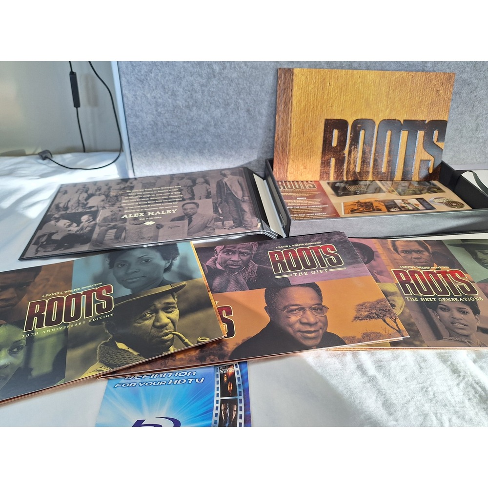 Roots The Complete Collection DVD Box Set Alex Haley 10-Disc Anniversary Edition - Picture 4 of 7